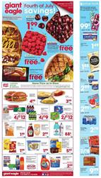 Giant Eagle Cherry Deal - 4th of July Sale