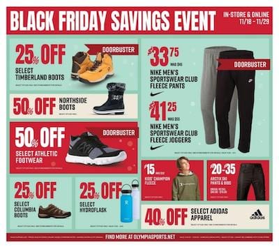 Olympia Sports Black Friday Sneaker Deals 2020
