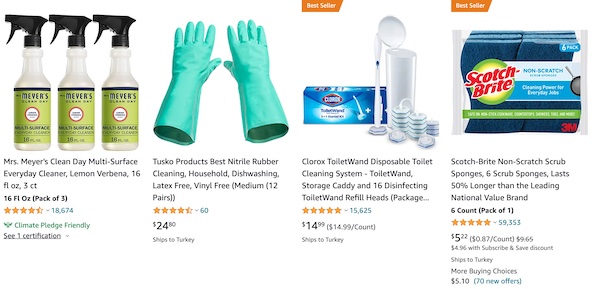 Prepare for Spring with Amazon Cleaning Sale