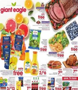 Giant Eagle Grocery Deals Jan 2023