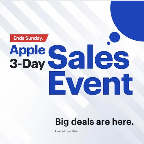 Apple 3-Day Sales Event Best Buy