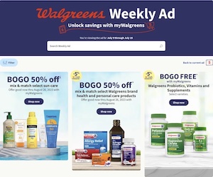 Walgreens Ad Deals Jul 9 - 15, 2023