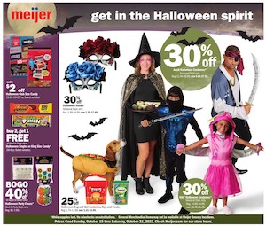 Meijer Halloween Ad Oct 15 21