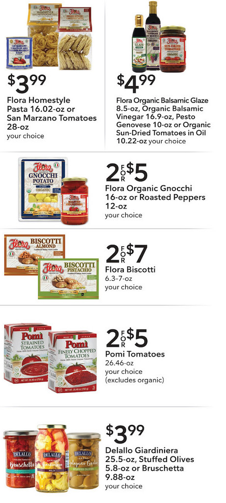 Publix Italian Foods and Ingredients Mar Apr 2024