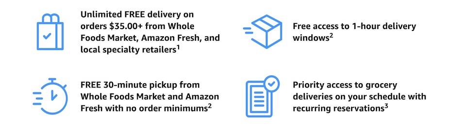 Subscribe to Amazon Grocery for $9.99 - 2