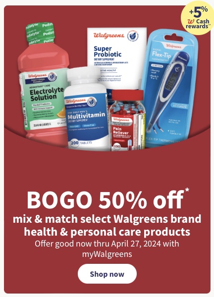 Walgreens BOGO Deal