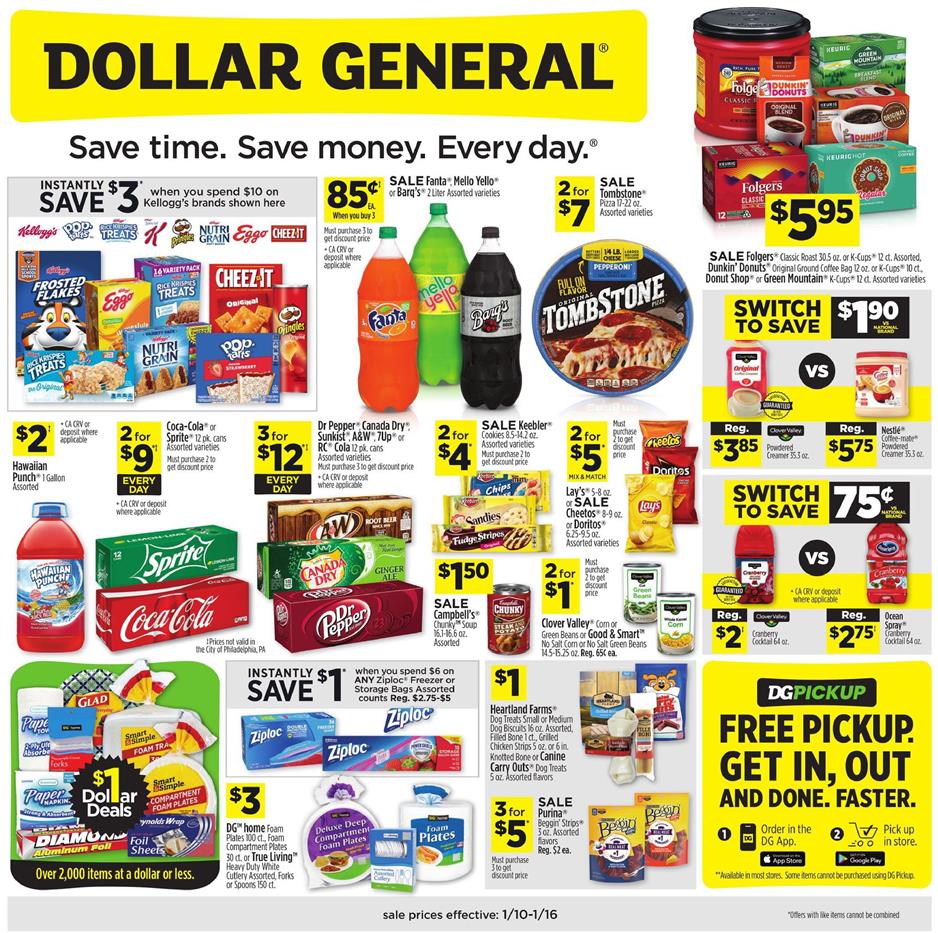 Dollar General Ad
