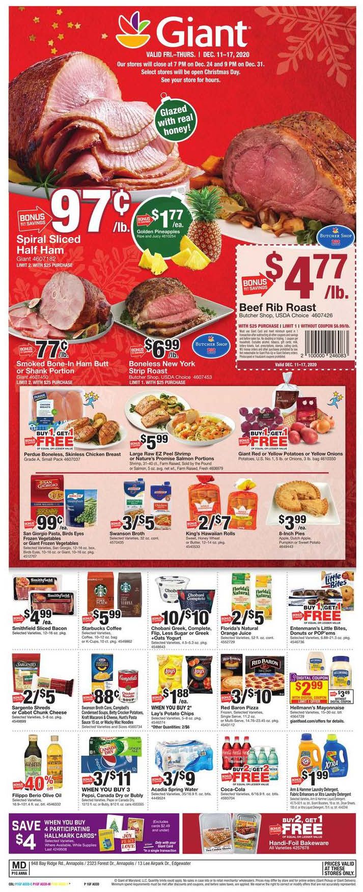 Giant Weekly Ad
