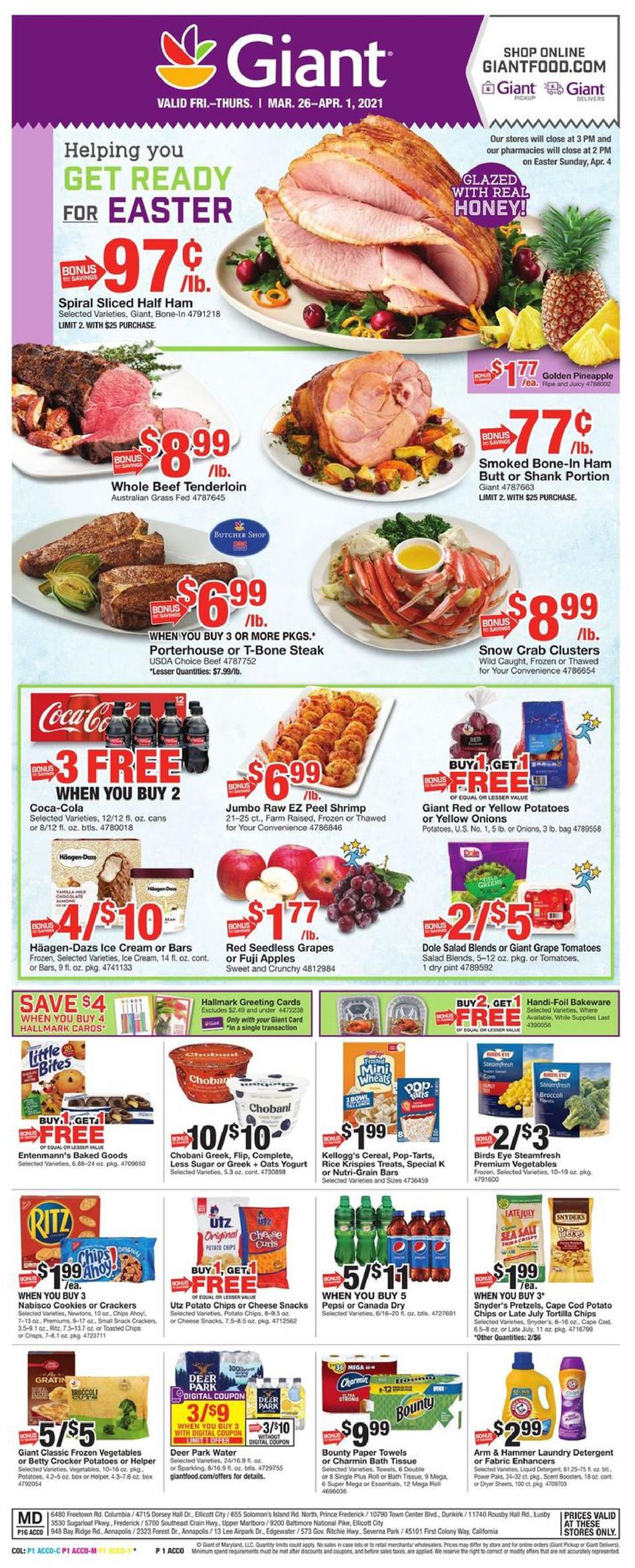 Giant Weekly Ad