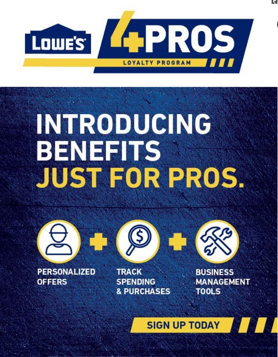 Lowe's Ad