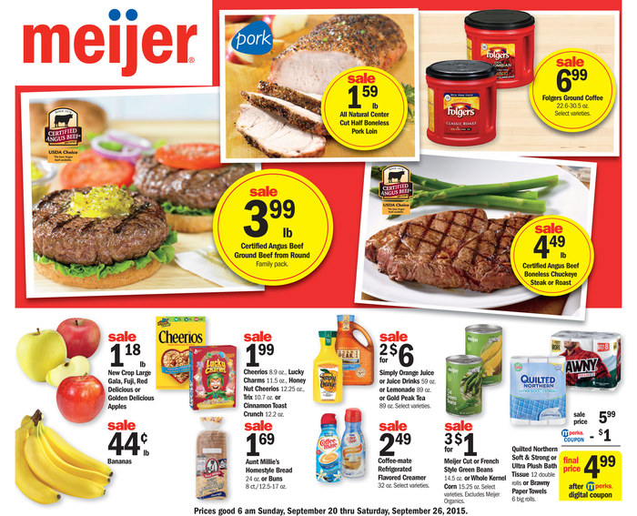 Meijer Weekly Ad